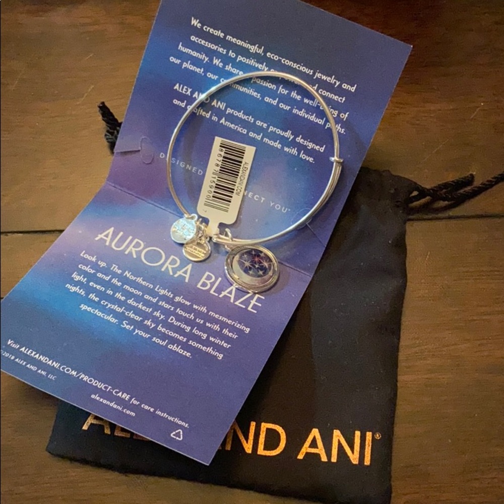 Aurora blaze Alex and Ani bracelet